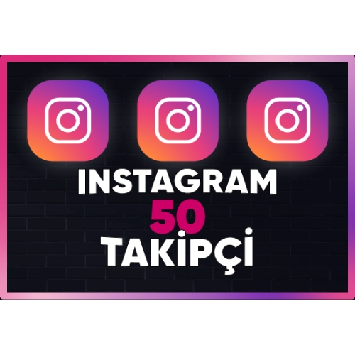  ⚡  GARANTİLİ  INSTAGRAM 50 TAKİPÇİ ⚡